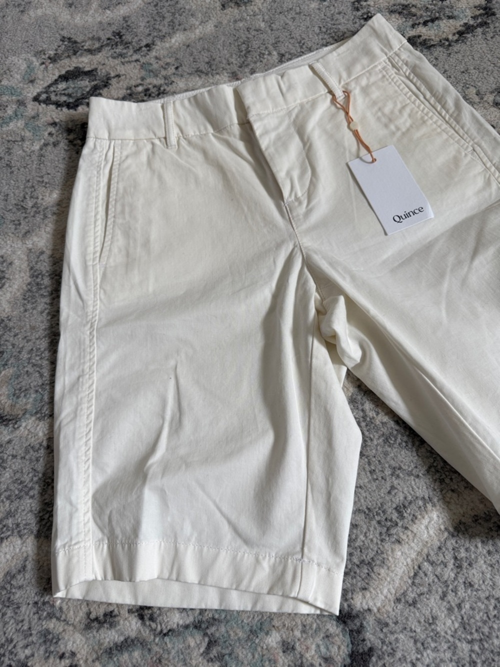 Quince Organic Cotton Stretch Bermuda Shorts - Picture 4 of 10